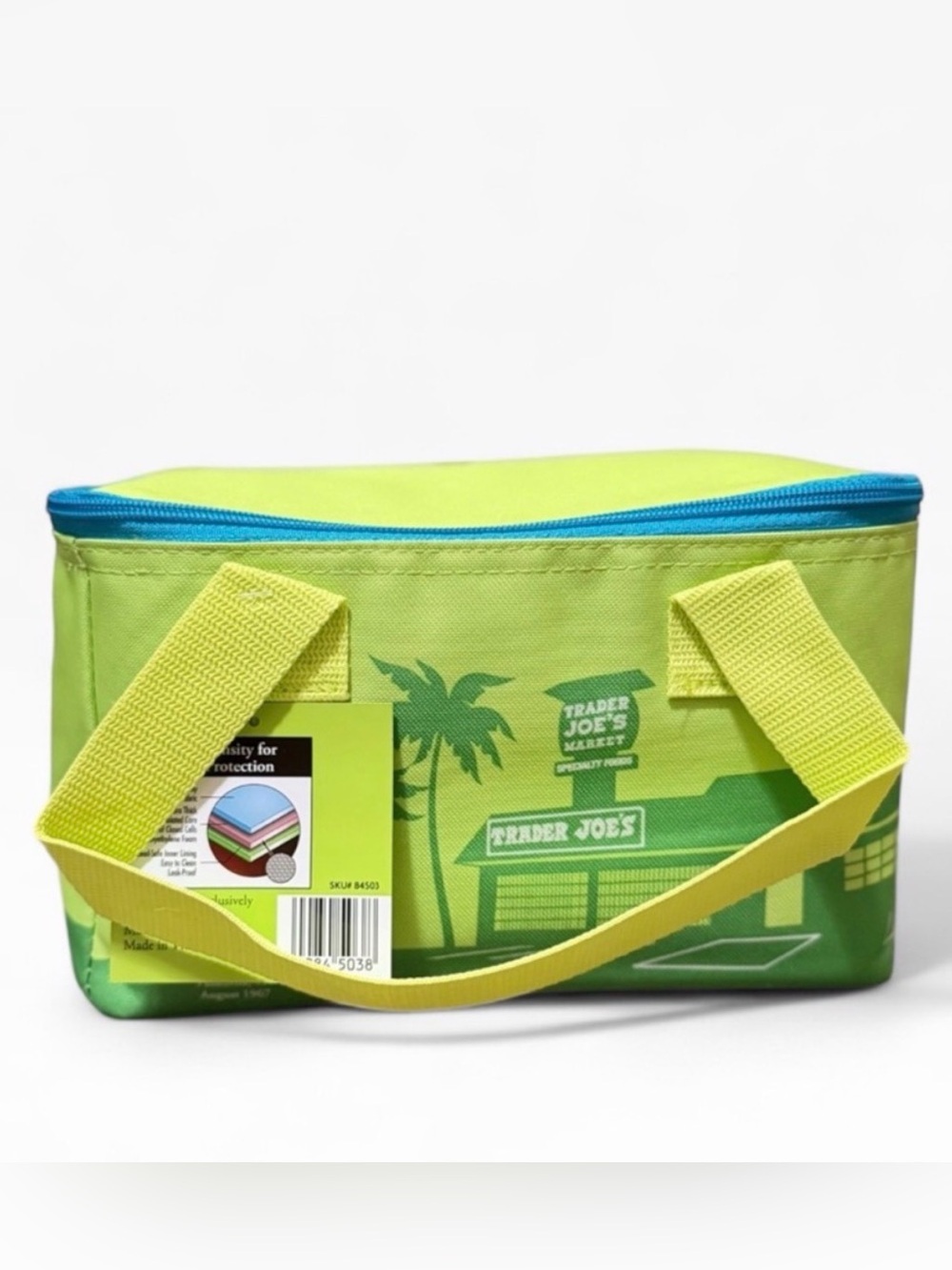 NWT Trader Joe's Limited Edition Summer 2026 Green Mini Insulated Bag